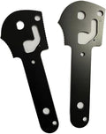 1 Pair Stainless Steel Lining Fits for Benchmade 551 Griptilian Plastic Version CNC Steel Lining