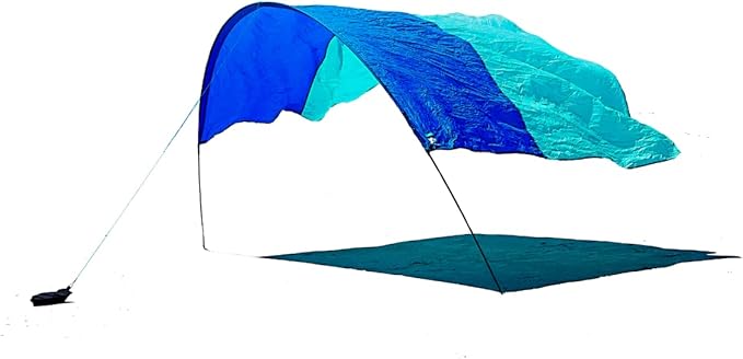 Shibumi Shade Mini® (2.0 Version) - World's Best Beach Shade The Original Wind-Powered® Beach Canopy