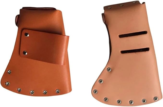 Hatchet Sheath Protective Cover Portable Blade Sheath Thick Material Adjustable Fit Hatchet for Outdoor Camping(15x13cm)