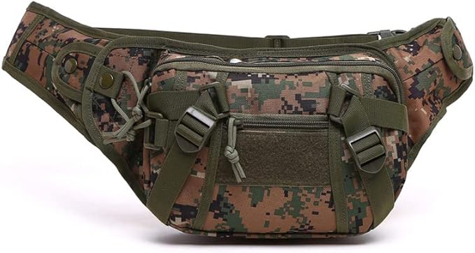 Outdoor Tactical Bag Assault Combat Waistpack Camouflage Tactical Molle Waist Pack