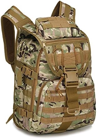 Tactical Backpack Military Molle Hiking 36-55L Tactical Bag Outdoor Camouflage Hiking Bag Camouflage