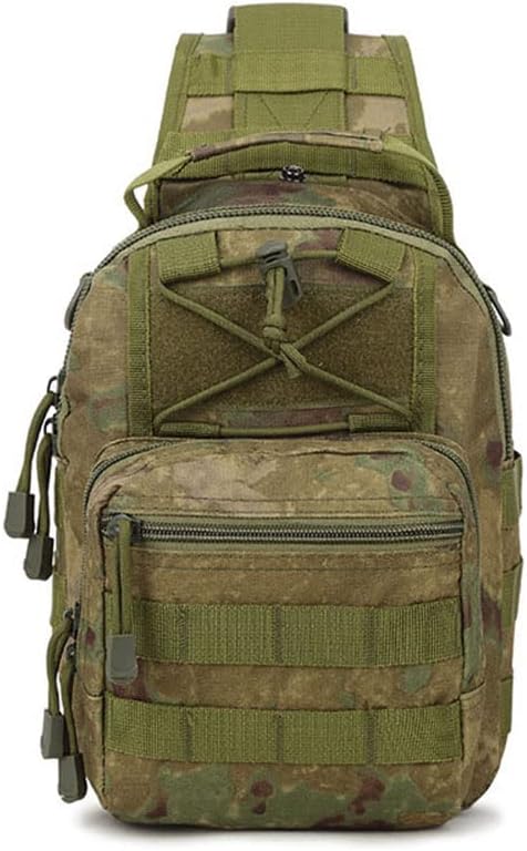 Outdoor Sports Hiking Sling Bag Shoulder Pack Camouflage Tactical Molle Combat Chest Bag