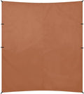 Terracotta Solid Color Pure Plain Beach Tent UPF50 Waterproof Portable Sun Shelter Includes Sand Shovel Sandbags Stability Poles for Camping Picnics Backyard &amp Fishing