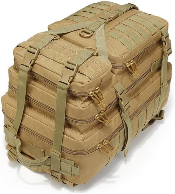 Tactical Combat Camouflage Bag Outdoor Sports Pack Hiking Rucksack Knapsack Molle Backpack