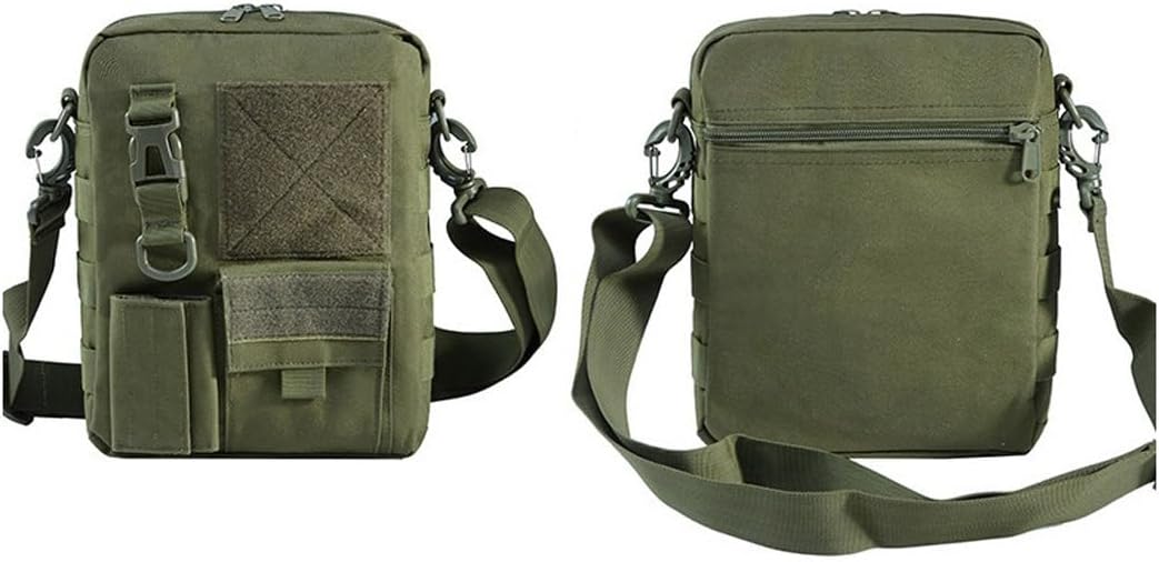 Small Canvas Messenger Bag Tactical Messenger Bag Shoulder bag Small Tactical Bag Crossbody Casual Pack Waist Bag