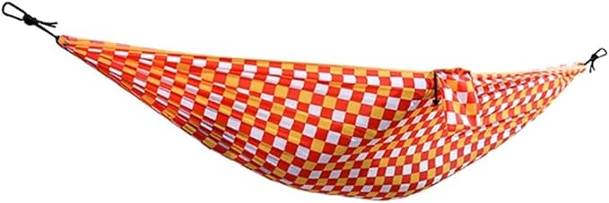 Portable Hammock Camping Hanging Hammock Garden Hammocks Indoor Swing Hanging Chair Sleeping Chair Outdoor Leisure Chair for Backpacking Beach (Color : White Transparent Brown)