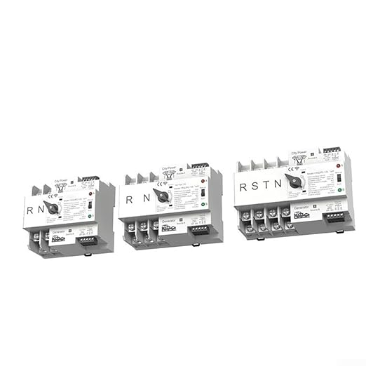 WiFi Smart Dual Power Automatic Transfer Switch 125A AC110V/220V/400V Timer Relay for ATS Electrical Control System