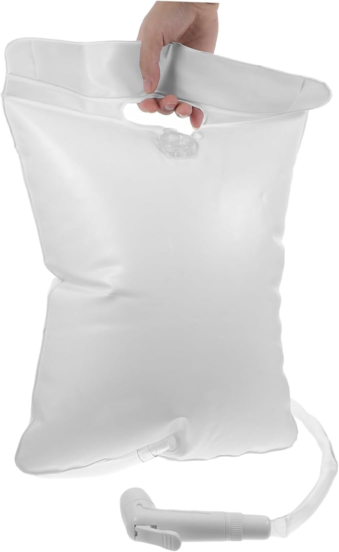 SHERCHPRY Portable Camping Shower Bag Lightweight Water Bag with Showerhead for Easy Use for Hiking Outdoor Activities and Emergency Water Supply