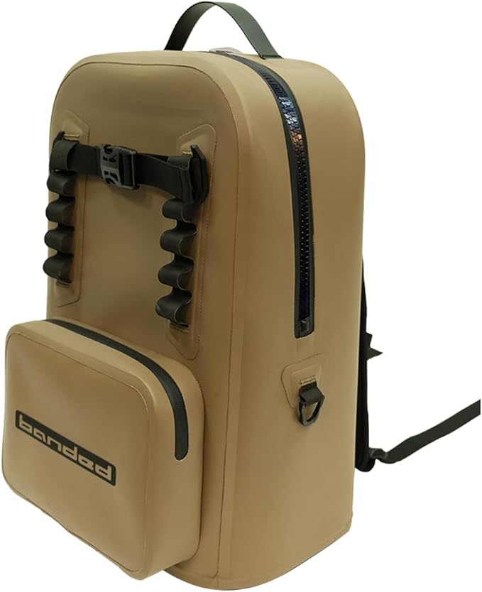 Banded Backwater Welded Waterproof Puncture-Resistant Large Capacity Waterfowl Hunting Fishing Gear Backpack Marsh Brown