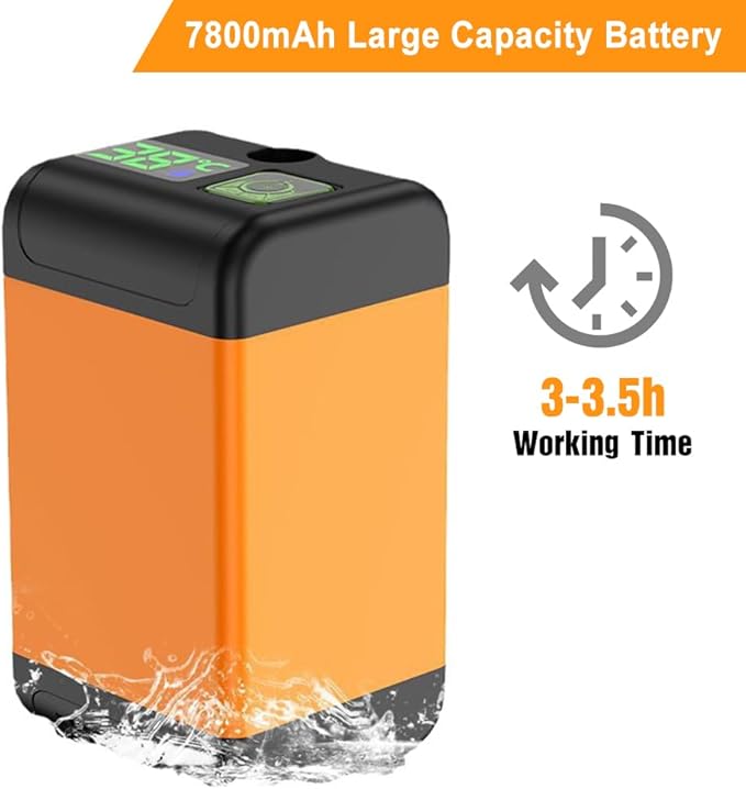Outdoor Camping Shower Pump with Intelligent Digital Display Electric Portable Camping Shower