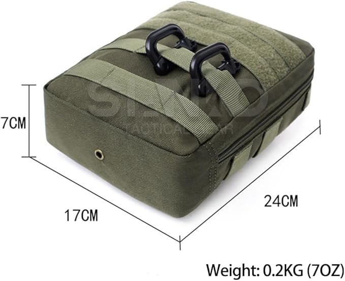 MOLLE First Aid Medical Pouch Tactical Vest Attachments Pack Military Outdoor Sport Tools Holder Case Carrier Sundry Bag Hydration