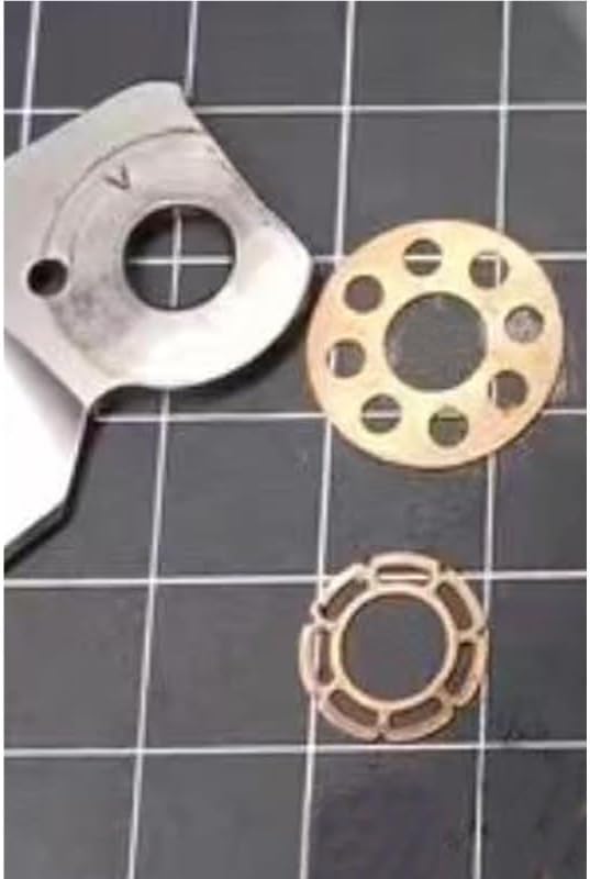 2PCS Custom Gasket Brass Washer Replacements are Suitable for Chris Reeve Large Sebenza Umnumzaan