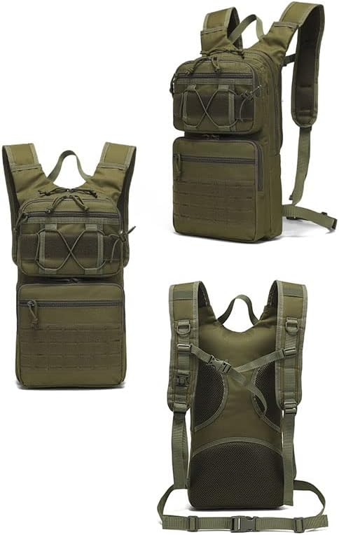 Outdoor Sports Hiking Bag Tactical Assault Combat Camouflage Tactical Molle Water Pack Hydration Pack