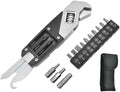 Outdoor Camping Gadget Adjustable Foldable Wrench EDC Multi Tool Wrench With
