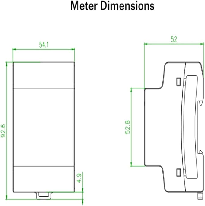 AGF-AE-D/200 Single Phase 3 Wires Solar Power Energy Meter(AlphaEss)