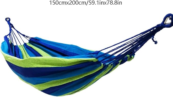Portable Hammock Portable Hammock Swing Bed Long and Wide Double Hammocks with Carrying Bag for Beach Garden Backyard for Backpacking Beach (Color : B)