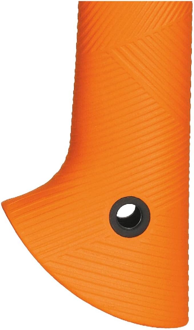 Fiskars Chopping Axe S X10 Storage and Carrying Case Included Length: 44 cm Non-Stick Coating High Steel Blade/Fibreglass Handle Black/Orange 1015619