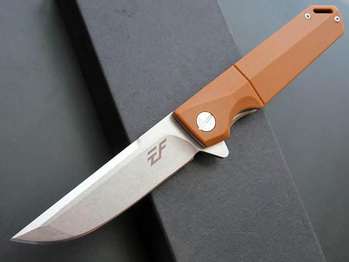 Eafengrow EF71 Folding Knife EDC Foldable Utility Knife with Liner Lock Pocket Knife for Camping Survival Outdoor and Indoor Activities