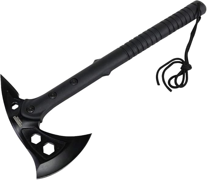 DEFENDER XTREME 15 Black Tactical Axe Throwing Pick Axe Head Stainless Steel