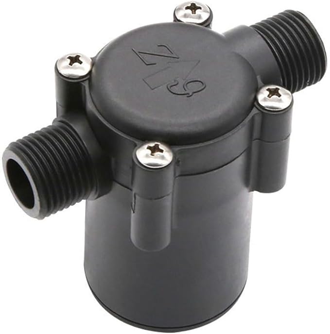 Water Flow Generator Micro Hydro Water Turbine Generator DC Generator G1/2 Interface Mini Pipeline Generator Charging Tool