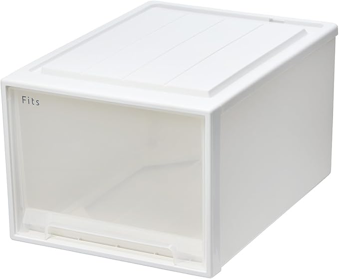 Tenma Storage Box Fits Case Closet Width 15.4 x Depth 20.9 x Height 11.8 inches (39 x 53 x 30 cm) Storage Case Anti-Deflection Garment Case Made in Japan Recycled Materials Sustainable [Color