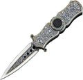 Premium Folding Knife – D2 Steel Portable Pocket Knife for Outdoor Camping Hiking EDC Survival and Gift