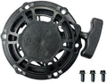 Recoil Starter with Handle and Bolts- Replacement for PREDATOR Inverter Generator Surge 2000 Watt (SKU# 71343 59135) replacement part for Westinghouse 80cc iGen2550 iGen2550c iGen2550DFc