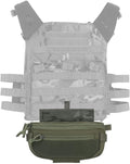 Tactical Sub Abdominal PouchDual-Purpose Dangler Drop Pouch with Tourniquet HolderTactial Vest Chest Rig Carrying Kit Bag