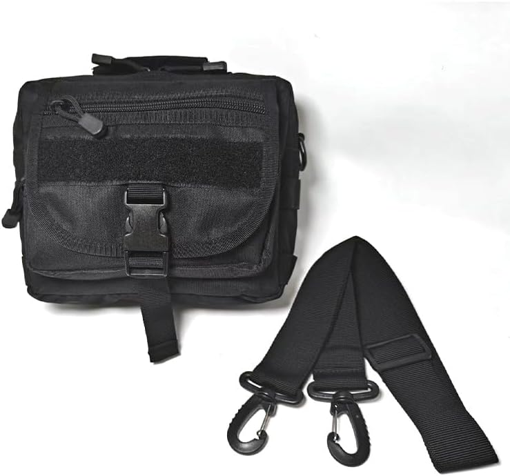 Tactical Messenger Bag MOLLE Crossbody Pack Small for Men Shoulder Straps Included