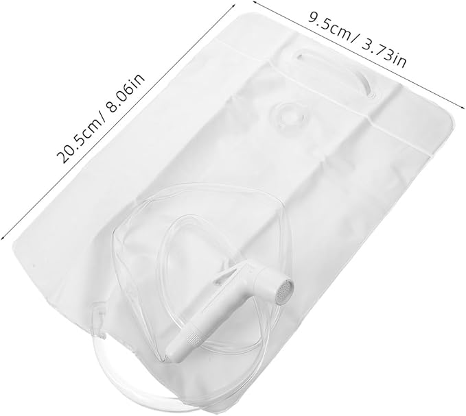1set Outdoor Camping Shower Bag Portable Camp Shower Pouch for Hiking Fishing and Road Trips Essential Outdoor Accessory for Clean and Refreshing