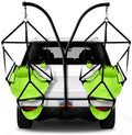 HAMMAKA Trailer Hitch Stand and 2 Ripstop Nylon AIR LITE Chairs (Neon Yellow)