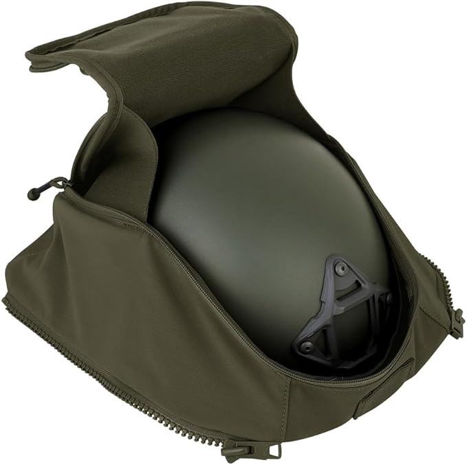 KRYDEX Tactical Zip-on Back Panel for Scarab Vest MOLLE Helmet Backpack with Hydration Bladder Holder (RG)