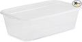 Life Story Durable 5.7-Liter Clear Shoe &amp Closet Storage Box Container (36 Pack)