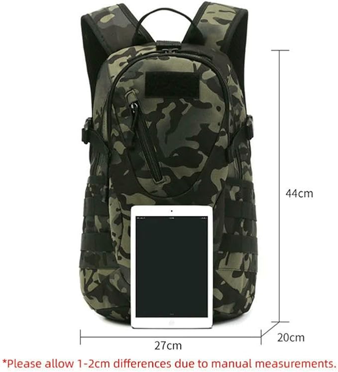 Backpack 20L Tactical Backpack Camping Hiking Bag Camouflage Men's Travel Outdoor Sports Backpack