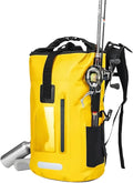 Generic Outdoor PVC Waterproof Dry Backpack Water Floating Bag Roll Top Sack for Kayaking Boating Camping Fishing Surfing (Yellow30L)