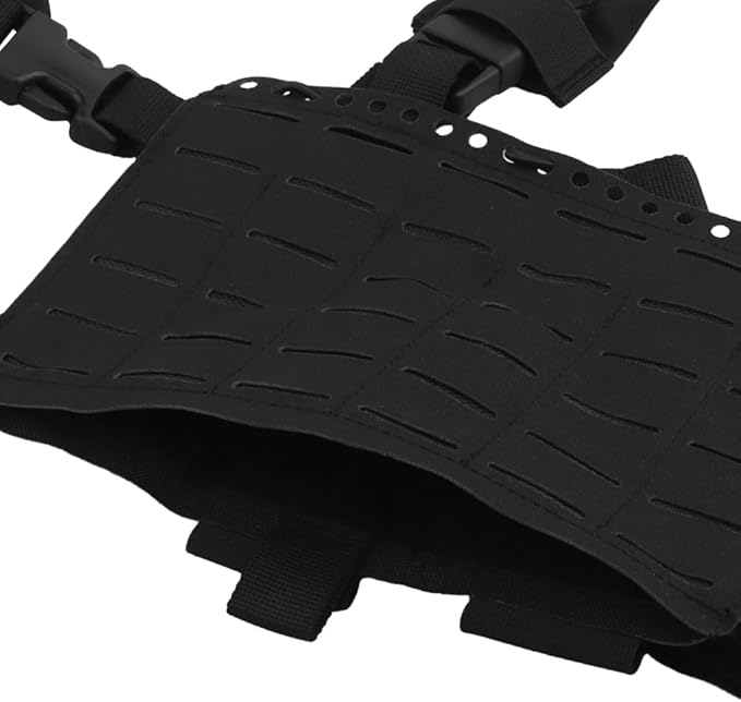 WoSporT Tactical Chest PackPlacard Split Front Chest Rig MOLLE System Magazine Pouch