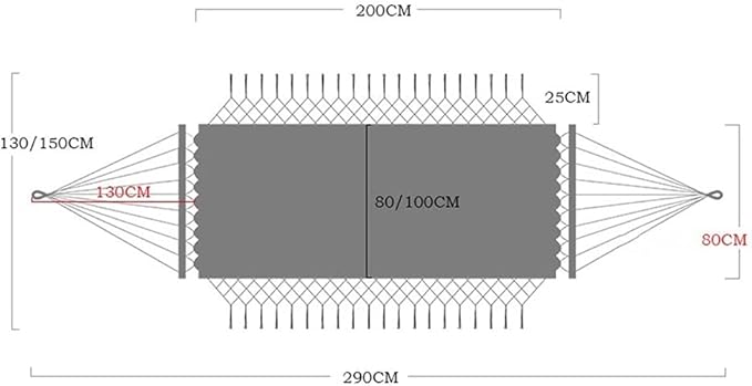 Portable Hammock Portable Hammock Canvas sagge lace Comfortable Folding Hammock Swing for Backpacking Beach