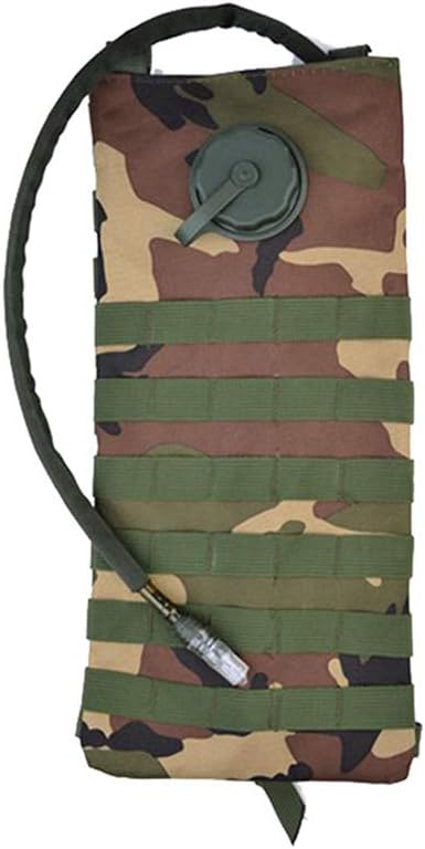 Outdoor Sports Hiking Bag Tactical Assault Combat Camouflage Tactical Molle Water Pack 2.5/3L Hydration Pack