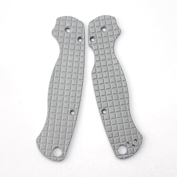 1 Pair Scales Handle Fits for Spyderco C81 Paramilitary 2 CNC Aluminum Handle Patch