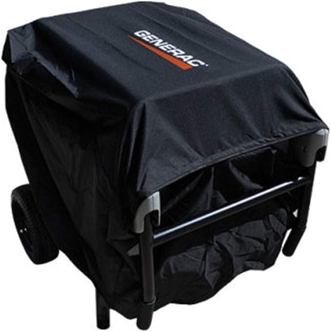Generac 6811 5KW 8KW Portable Storage Cover - Black: Protect Your Generator with Confidence