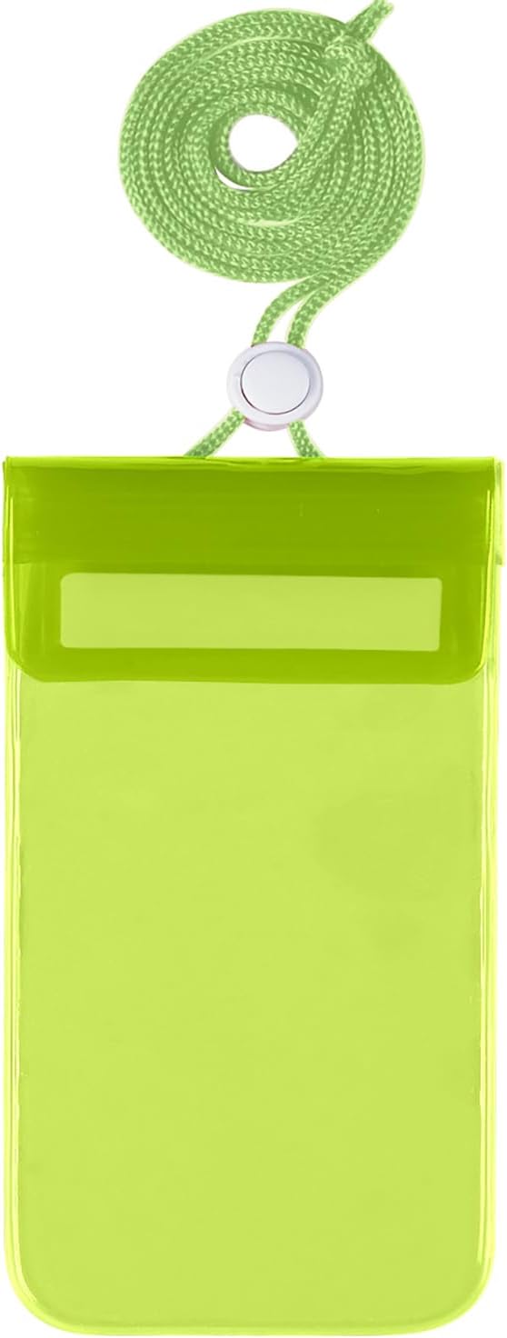 Waterproof Dry Bag With Window Customize Text Name or Personalized Image $1.81 Each - Sold in Pack of 100 - Lime