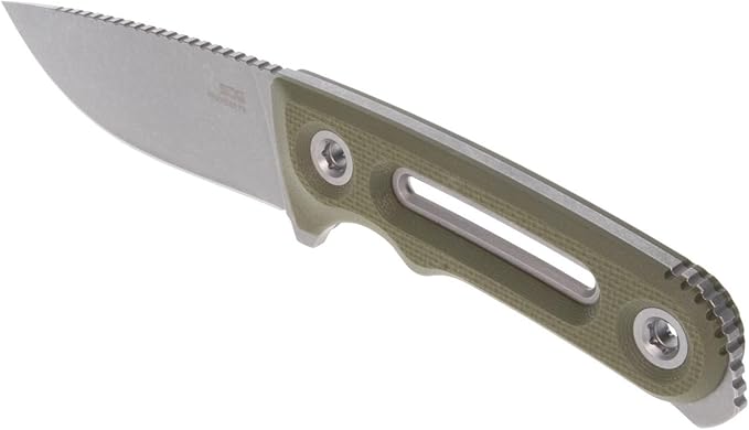 SOG Provider FX Outdoor Fixed Blade Knife for Hunters &amp Campers | 3.75 154CM Stonewashed Steel Blade | Removable G10 Handles