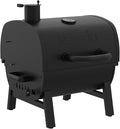 Nexgrill 17.5 Portable Charcoal Grill with Adjustable Chimney Vent 349 SQ. In Cooking Area Table Top Grill for Camping Outdoor Cooking Patios and More – 820-0258
