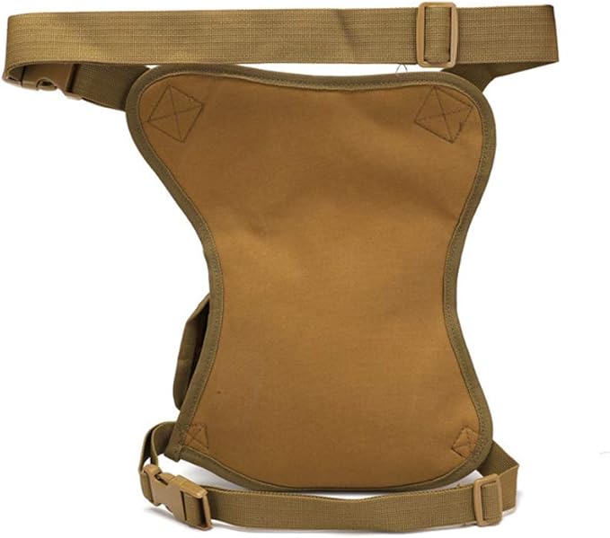 Outdoor Sports Hiking Versipack Camouflage Bag Tactical Leg Pack - Tan