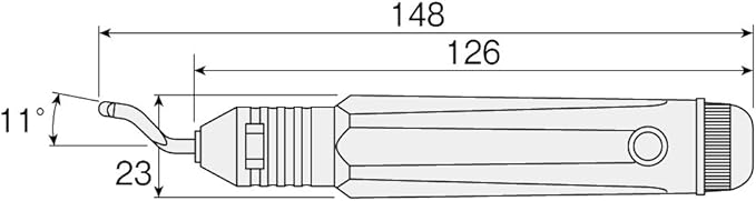 Hozan Burr Scraper Bicycle Tubing Cutting Tool - K-35