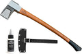1844 Helko Werk Germany Vario Splitting Axe - German Made Midsize Splitter Axe for Splitting Wood and Splitting firewood - Head 4.5 lbs Handle 30 in. (Medium Splitting Axe) #10059