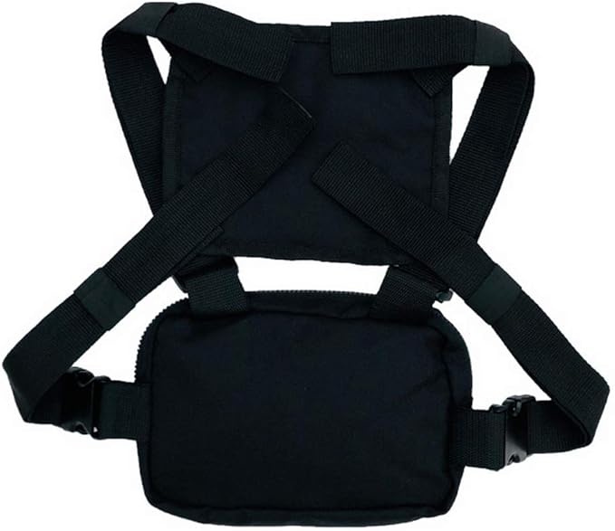 Croogo Tactical Chest Bag Chest Pocket Tactical Bag Pouch Multipurpose Sport Backpack Front Pack Rig Bag Harness Chest Pack