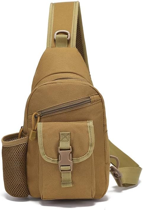 Outdoor Sports Hiking Sling Bag Shoulder Pack Camouflage Tactical Molle Chest Bag