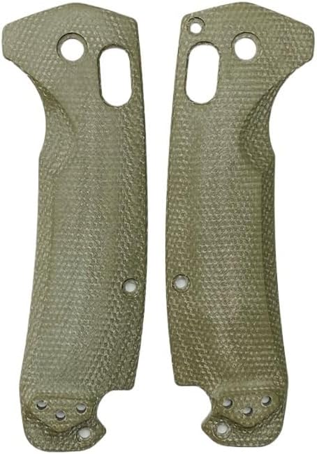 2-Piece Pair Micarta Scales Fits for North Fork 15031 Handle Patch DIY Replacement Accessory