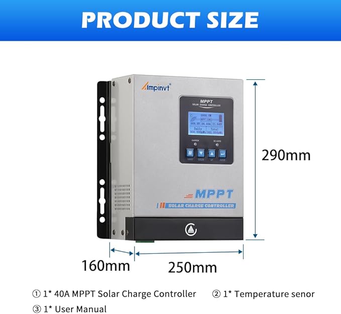 MPPT Solar Charge Controller 80 amp 12v 24v 36v 48v auto Battery Regulator MAX PV Input 150V Solar Charger Support Sealed Gel Flooded and Lithium Batteries